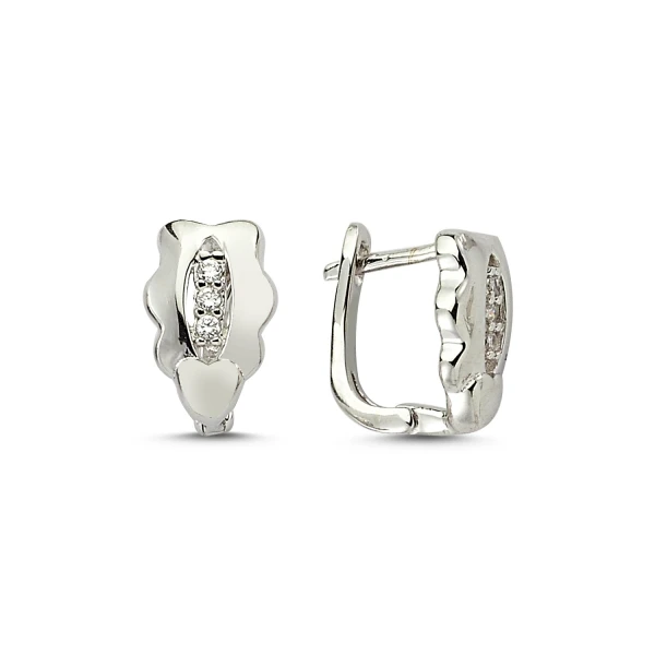 

Серебряные 925 пробы Серьги с цирконием