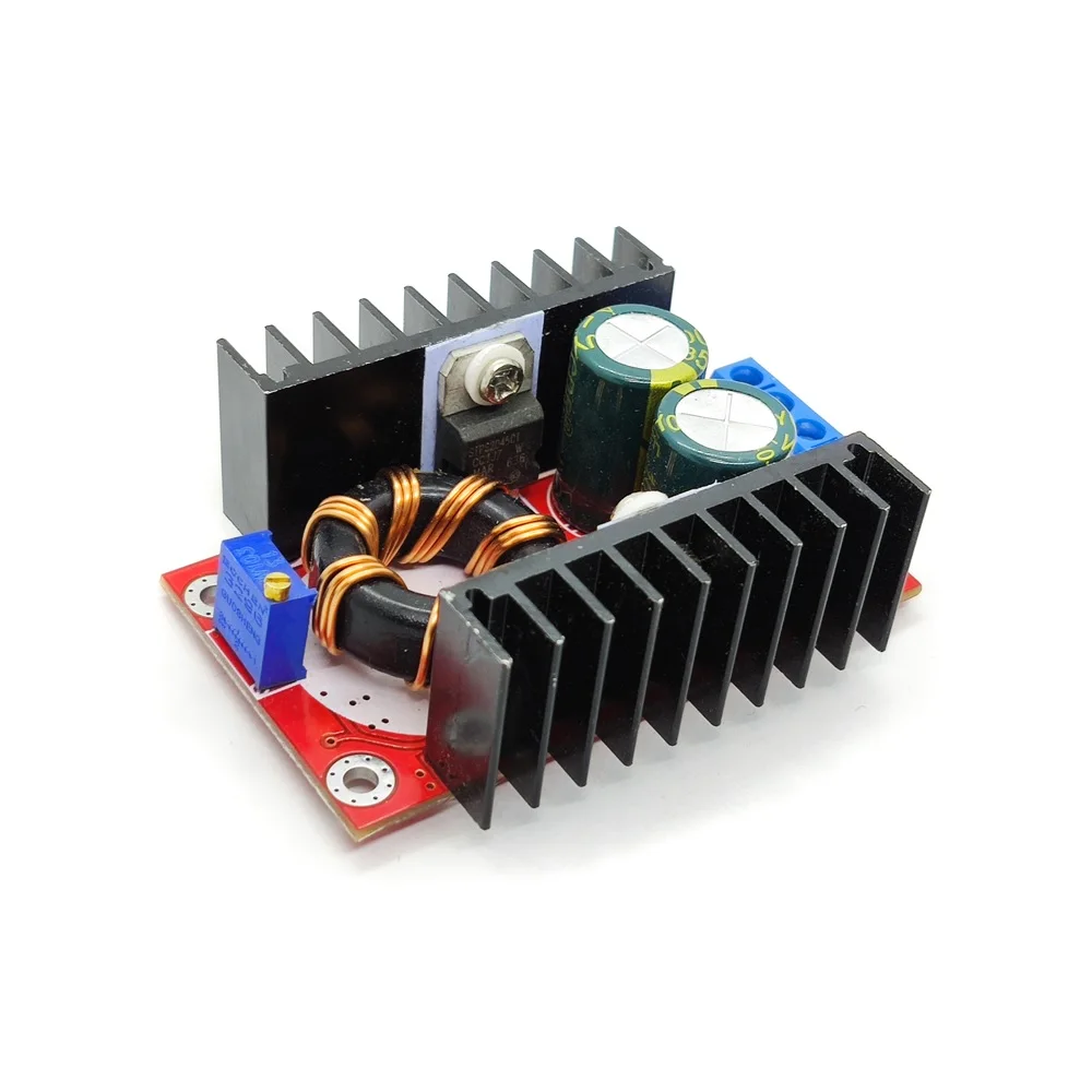150W 6A Adjustable DC-DC Boost Converter Step Up Power Supply Module Inverters 10-32V To 12-35V 10A Laptop Voltage Charge Board diy free shipping |
