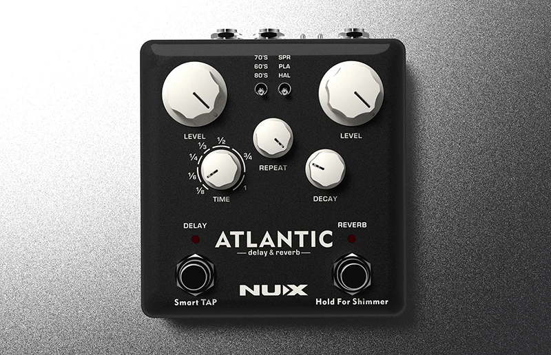 NDR-5 Atlantic Delay and Reverb Педаль эффектов Nux Cherub | Детали и аксессуары