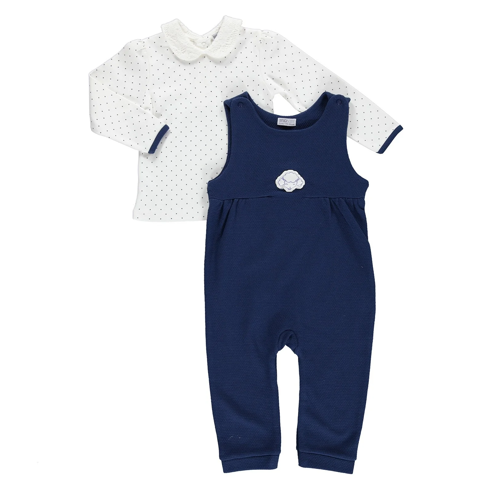 Ebebek HelloBaby/шикарный Детский свитер с овечкой Комплект комбинезонов |