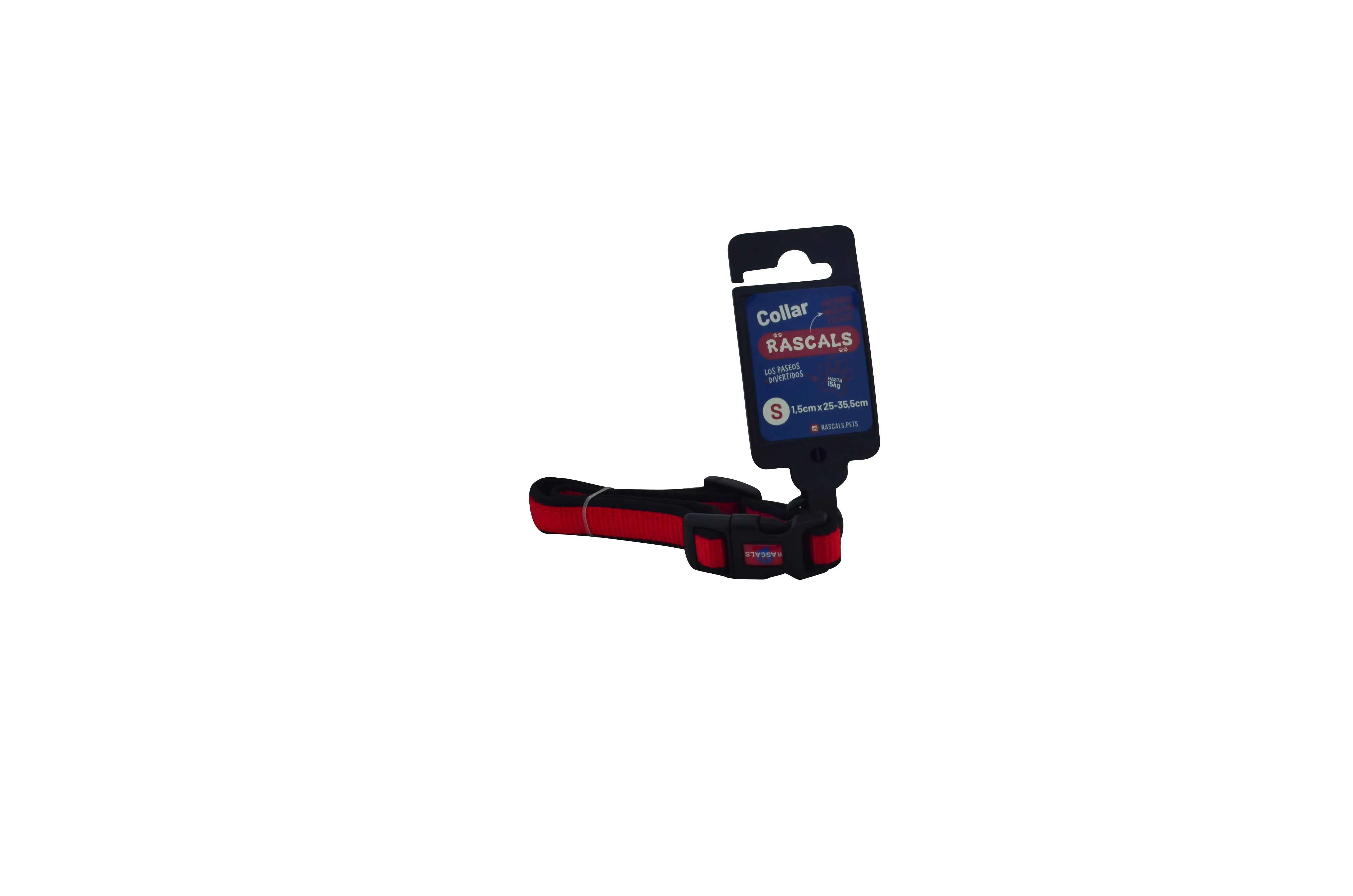

Rascals dog collar red color for your dog