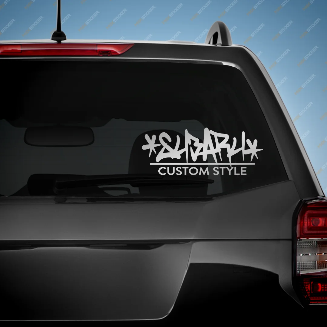 Наклейка на авто для SUBARU - Custom Style виниловая наклейка стикер | Автомобили и