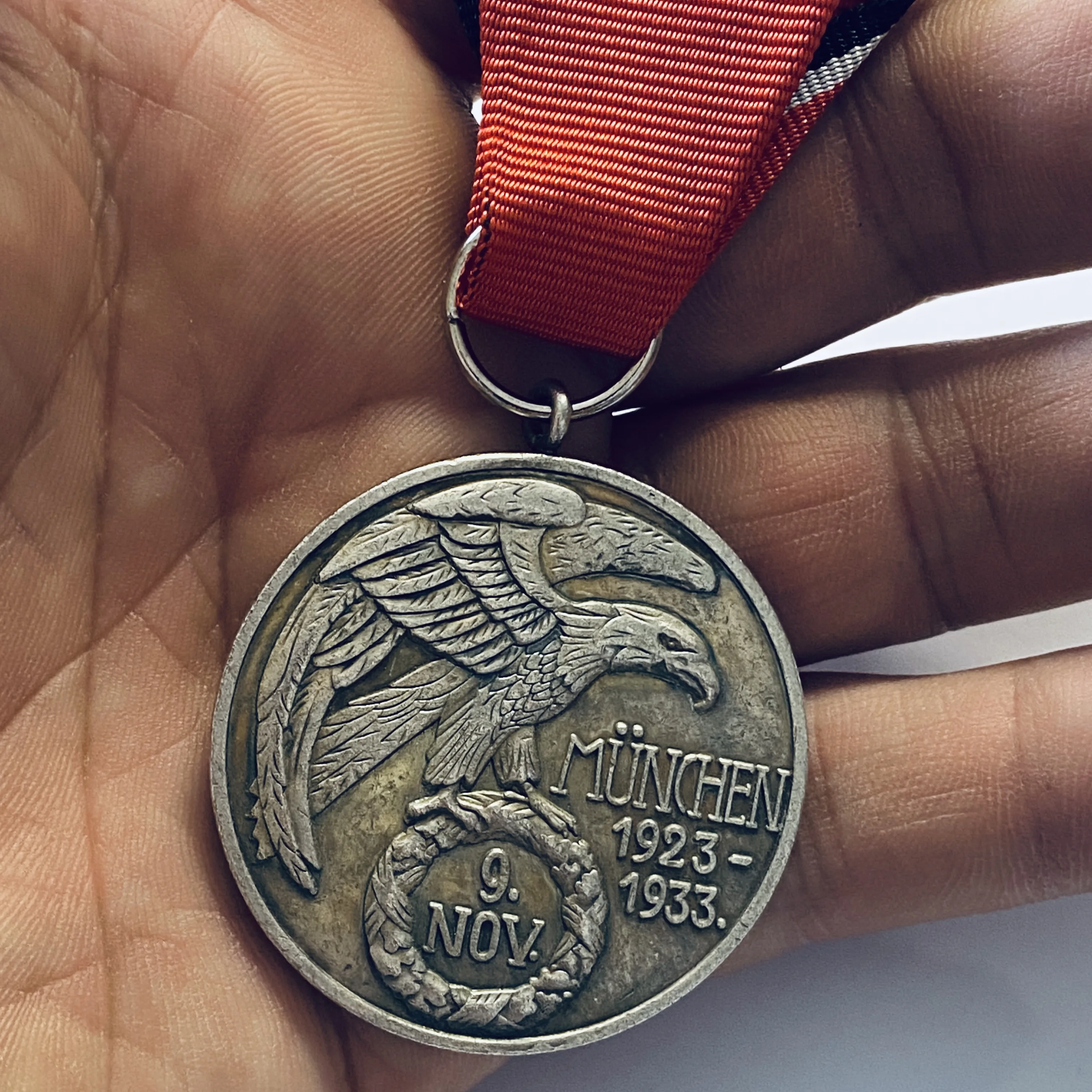 Знак Орден Крови Медаль участникам Пивного путча Мюнхен 1923-1933 год Германия копия