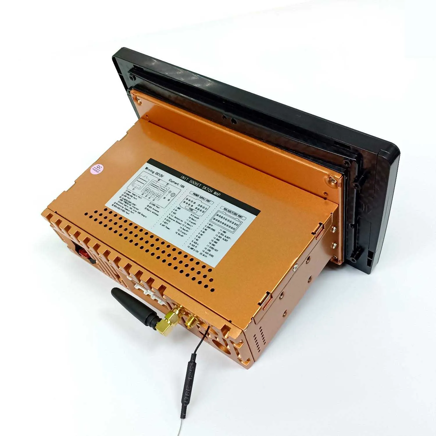 Автомагнитола navifly GPS Android навигация DPS звук радио NXP6686 процессор 8 ядер 64/4 памяти