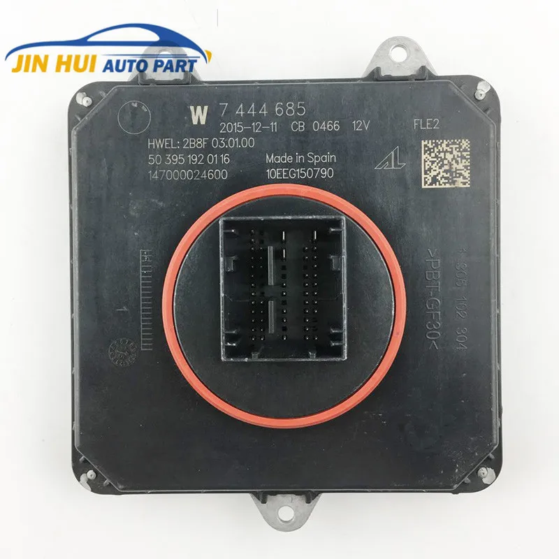 Оригинальный светодиодный модуль управления фар 7444685 для BM W F30 F34GT F15 LCI AL 63117444685