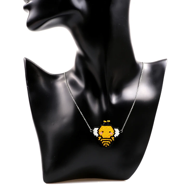 Fairywoo Animals Necklace Women Bee Jewelry Cute Delica Colar Feminino Best Friend Gift Butterfly Bisuteria Mujer Bulk | Украшения и