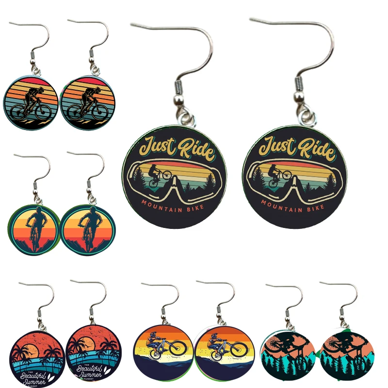 

Женские серьги-подвески ручной работы, 1 пара