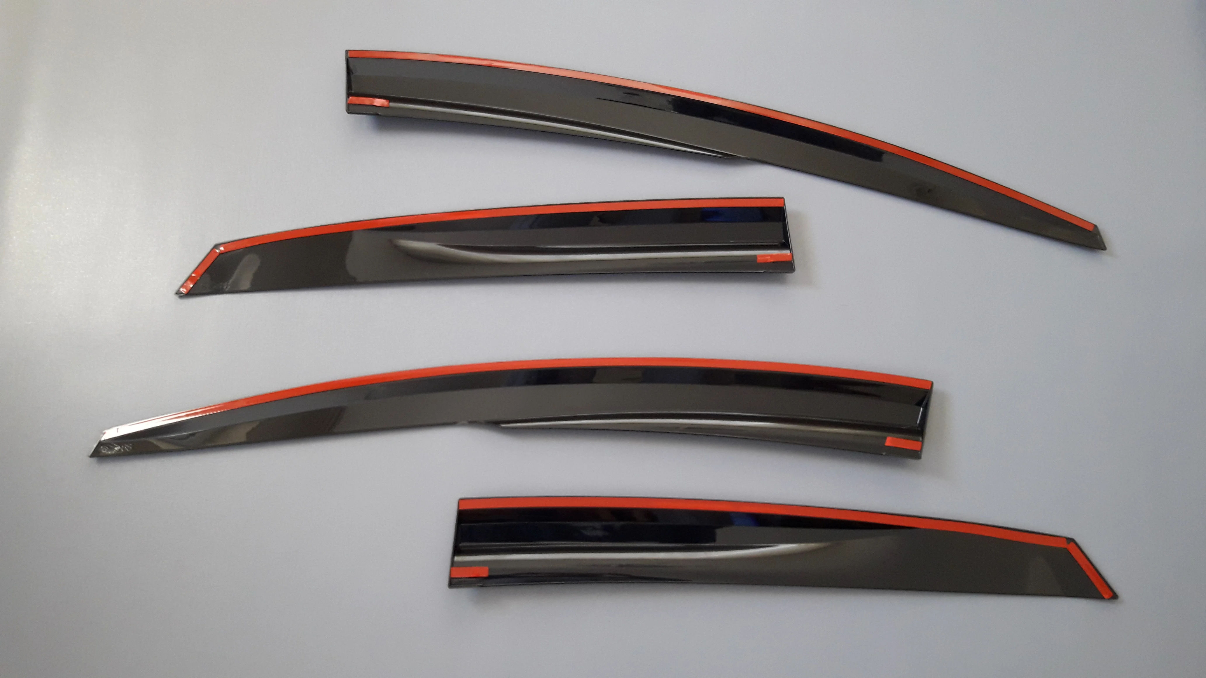 

1 Set 4 Pcs Side Window Wind and Rain Smoke Deflector for Ford Focus 3 2011-2015 / Free TNT Express Shipping