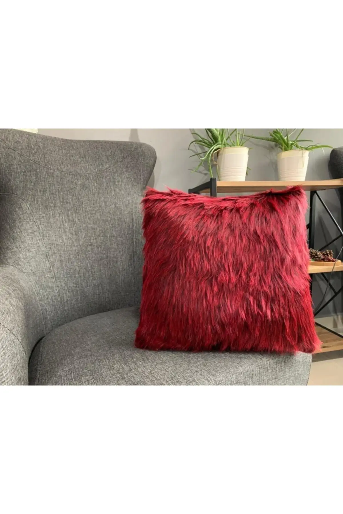 

High Quality Various Colours Pillow Soft Plesh Pillows Modern Square Washable Zipper Cushion