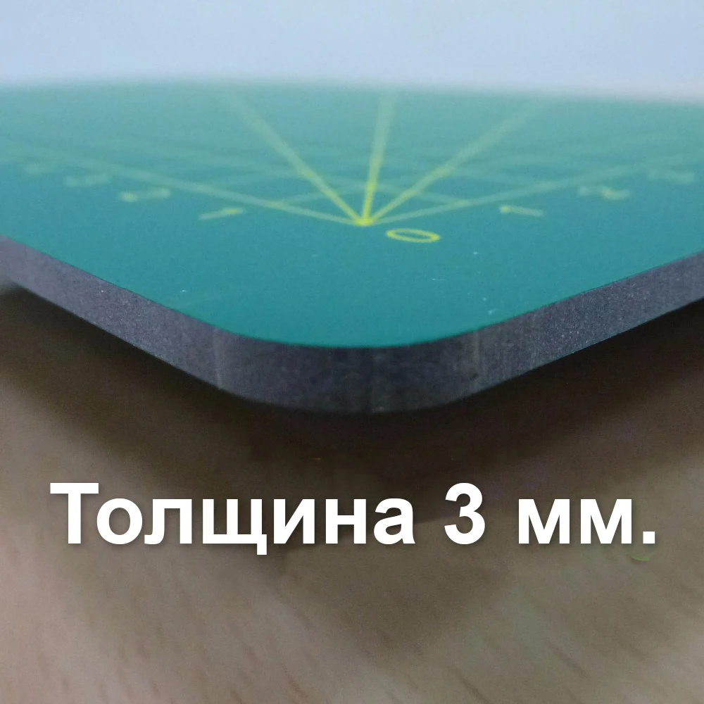A2 / A3 A4 Коврик для резки разлиновка в сантиметрах и градусах GoldenWay|Матрицы высечки|