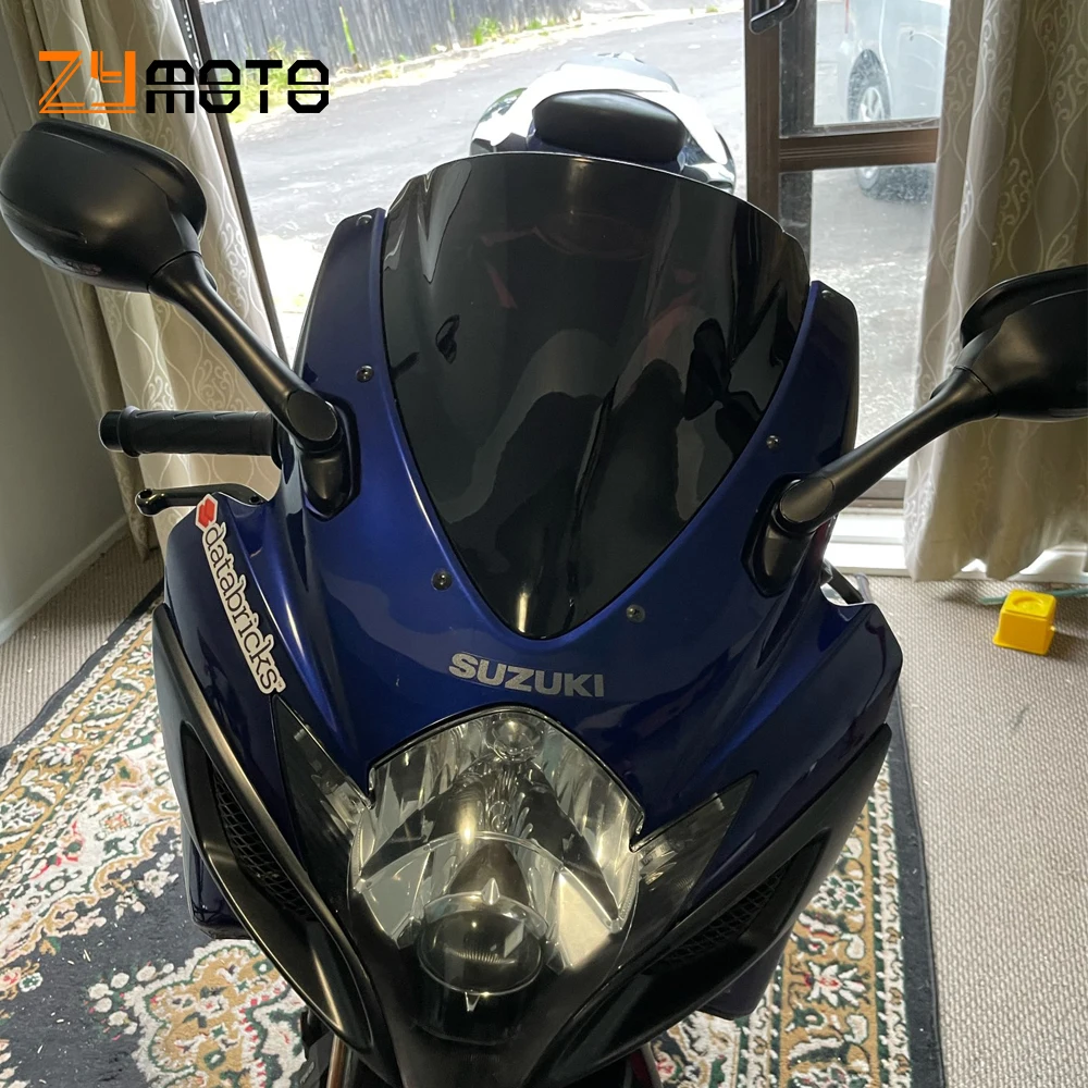 Ветровое стекло для мотоцикла Suzuki GSXR600 GSXR750 K6 2006 2007 k6 06 07 ветровое с двойными
