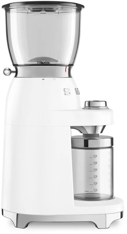 Мельница для кофе Smeg CGF01WHEU (белая)