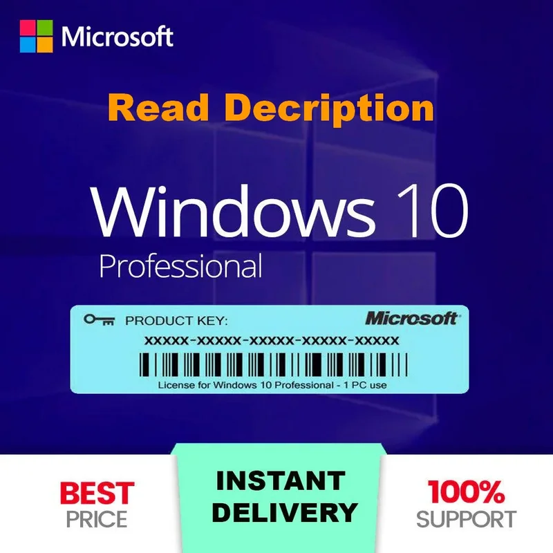 

{Windows 10 Professional✅Key✅64Bit/32Bit✅Fast Delivery Lifetime ✅}