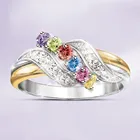 кольца 2021 тренд кольца кольцо женское парМодное кольцо с топазом и камнем-талисманом, дизайнерское ювелирное изделие для женщин, свадебные подарки, кольца для женщин, кольцо-антистресс, Золотое кольцо, женские кольца