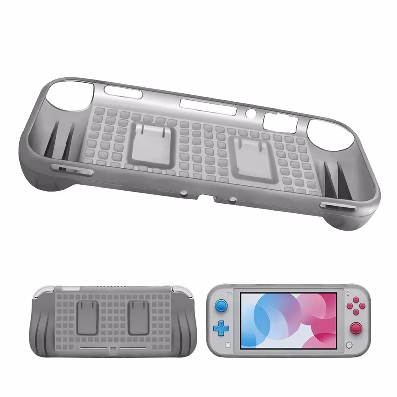 Силиконовый мягкий чехол-накладка на заднюю панель для kingd Switch Lite для NS Lite, защитный чехол-бампер из тпу