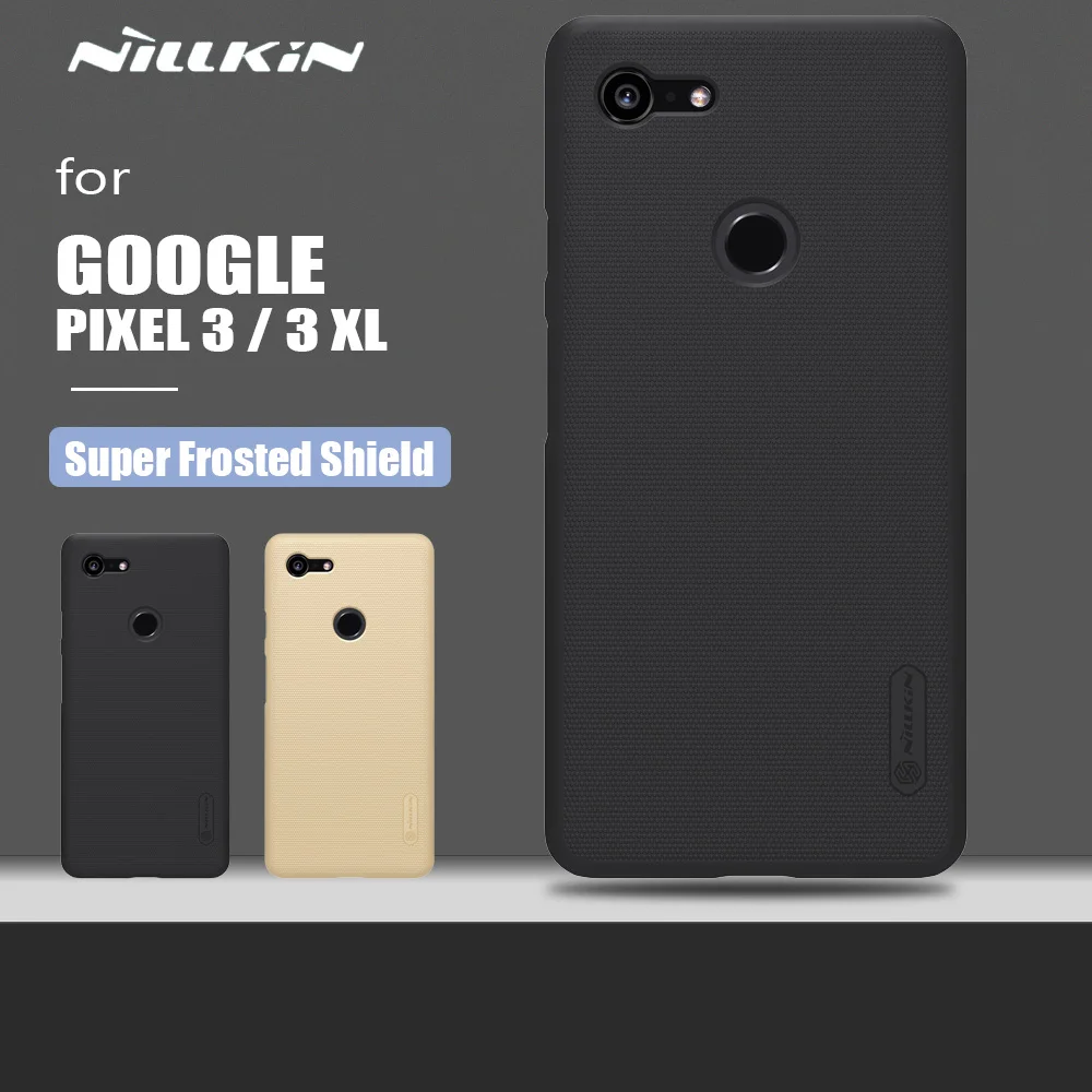 Nillkin for Google Pixel 3 Case Super Frosted Shield Protective Ultra-Thin Hard Back Cover Capa XL Phone | Мобильные телефоны и