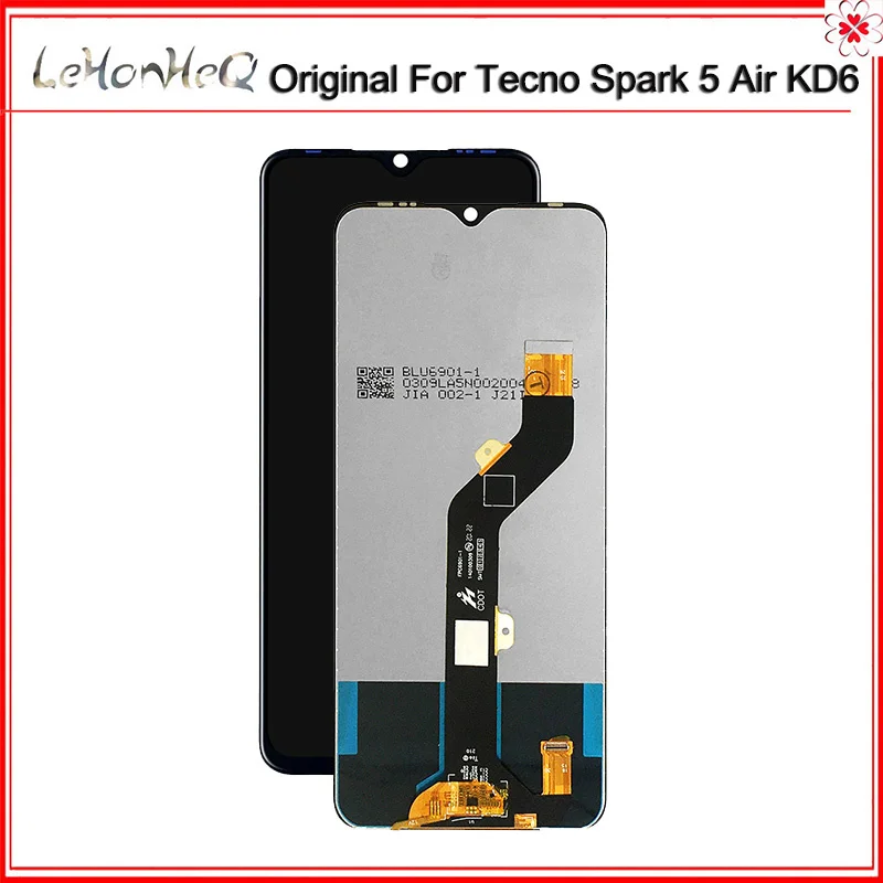 

ЖК-дисплей для Tecno Spark 5 Air KD6a, 7,0 дюйма, оригинальный, детали для ремонта ЖК-дисплея Tecno KD6