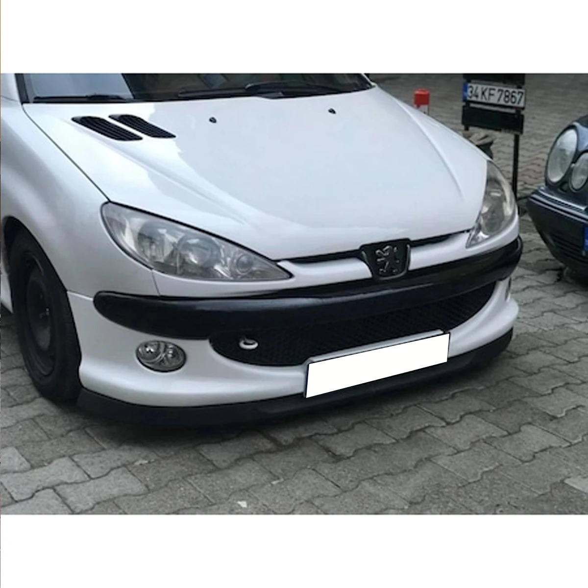 2 шт. передний спойлер для PEUGEOT 206 GTI RC Astra H | Автомобили и мотоциклы