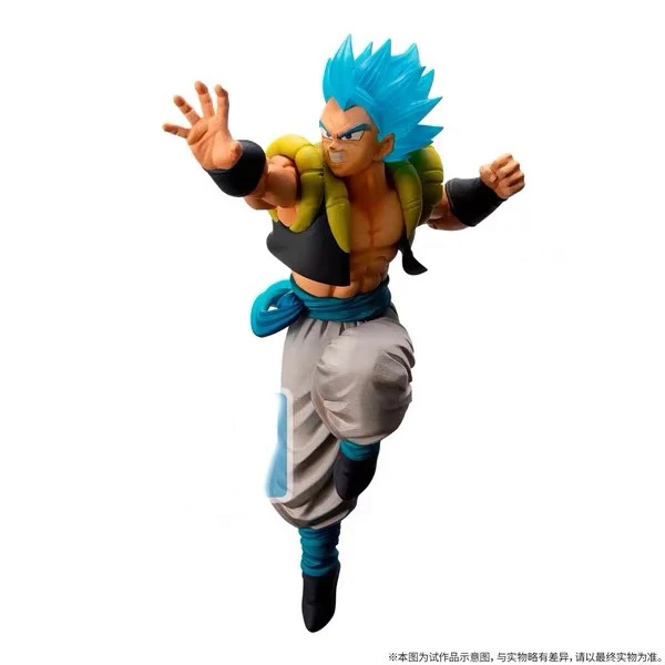 Оригинальные супер фигурки Banpresto Dragonball зарубежная лимитированная синяя гогета