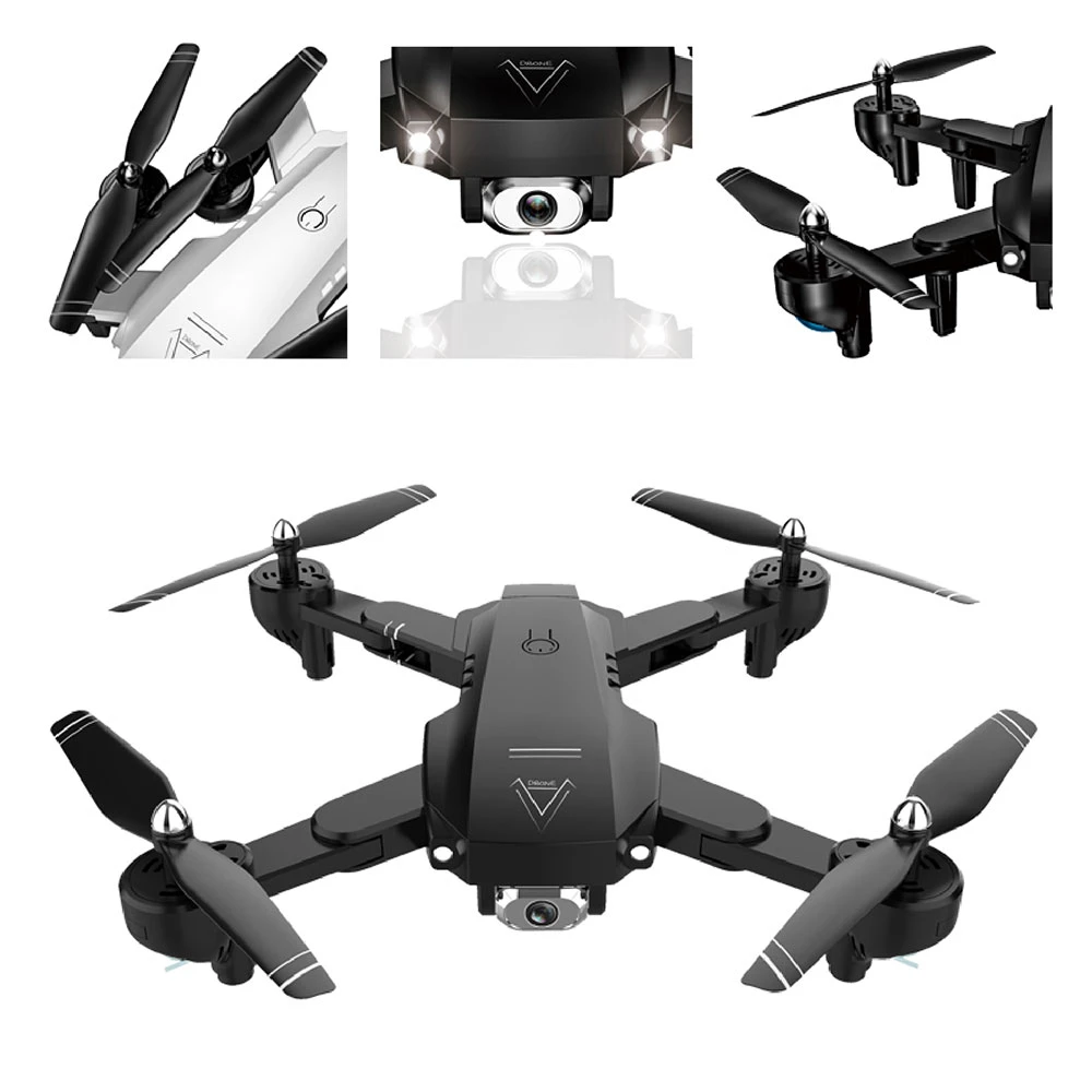 L103 складной Квадрокоптер Радиоуправляемый Дрон с камерой 1080P Wi Fi FPV оптическое