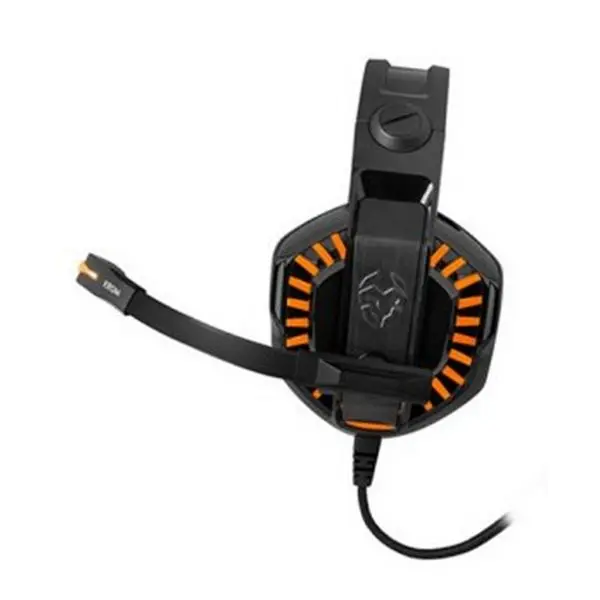 Игровая гарнитура с микрофоном KROM NXKROMKNR Konor Ultimate | оранжевый/черный|Наушники и