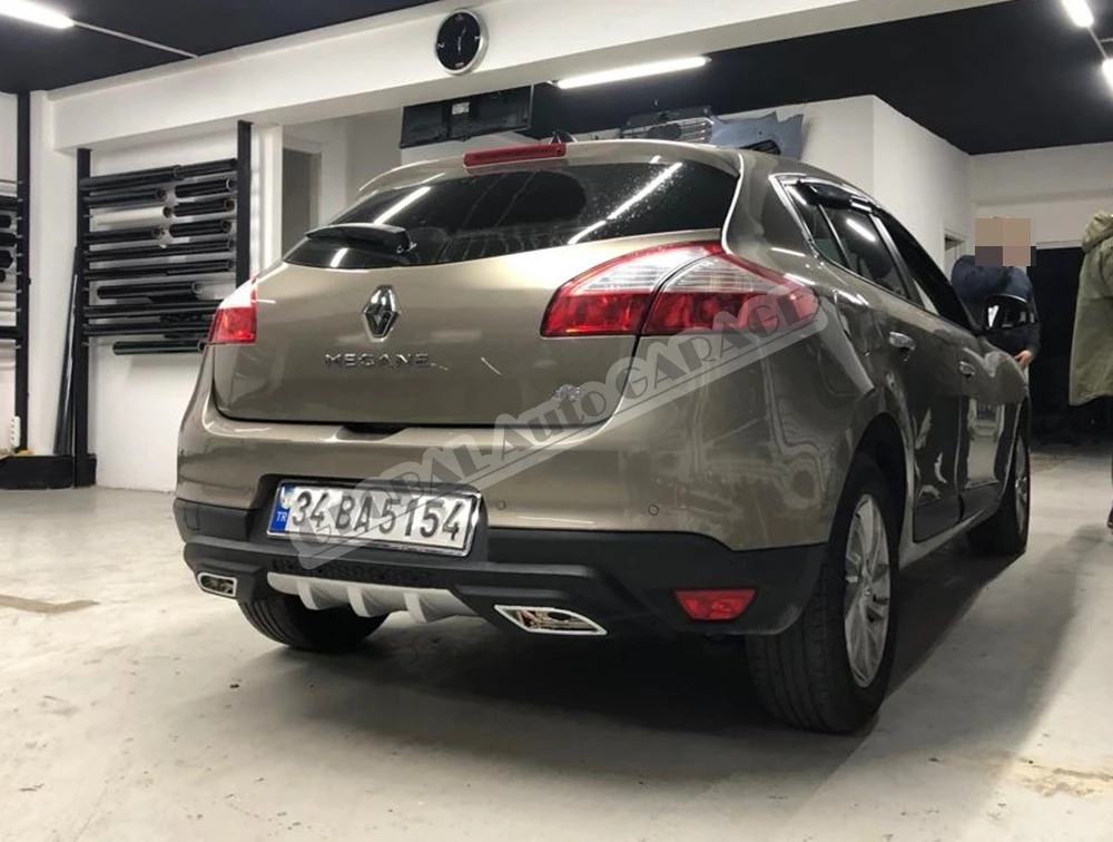 Универсальный автомобильный удлинитель для заднего бампера хэтчбека Renault Megane 3
