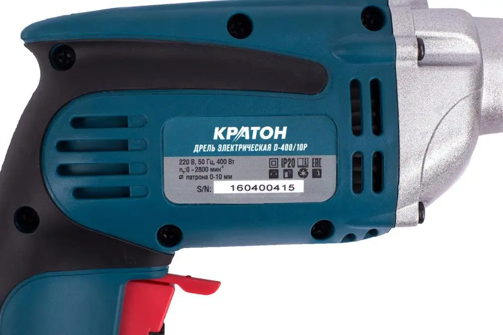 Дрель Кратон D 400/10P|min drill|drill 400w |