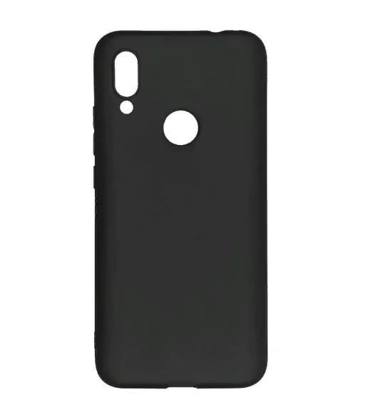 Silicone Case for Xiaomi Redmi 7 Matt Black buy case phone smart cheap | Mobile Phone Cases &amp Covers