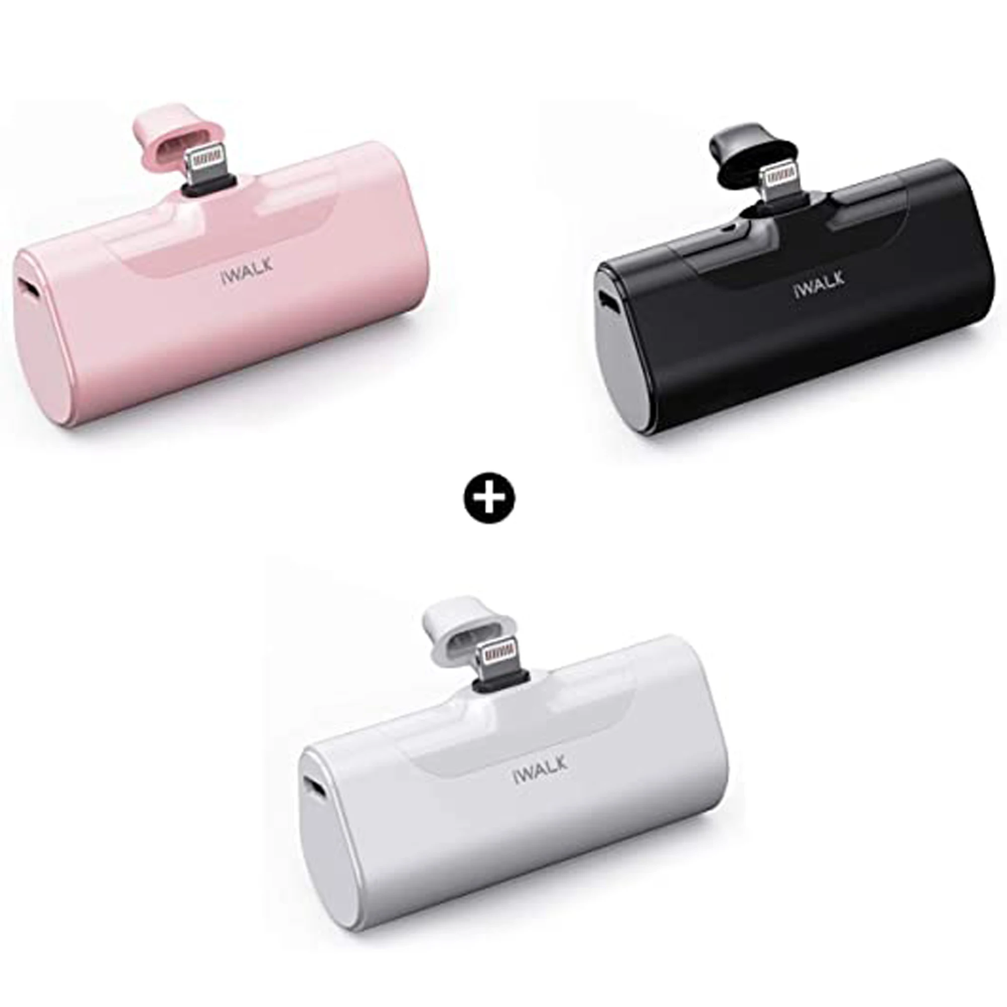 

iWALK Mini Portable Charger 4500mAh Ultra-Compact Power Bank Small and Cute Battery Pack Compatible with iPhone 13/13 Pro/13 Pro