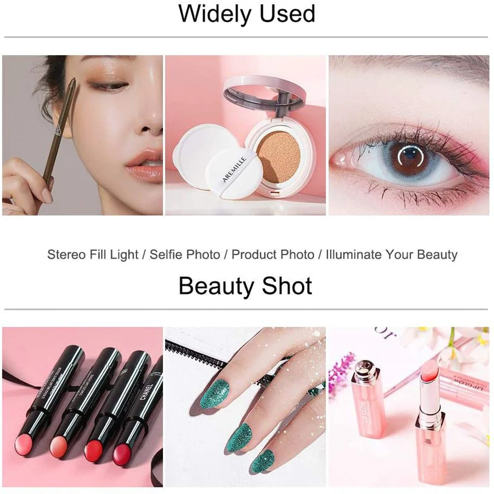 Кольцевой светодиодный светильник профессиональный Трипод с регулируемой