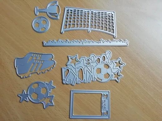 Набор для футбола металлические режущие штампы трафареты DIY скрапбукинга