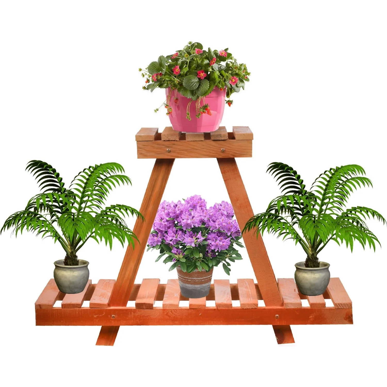 

MyWondry Flower Pot Wooden Flower Stand