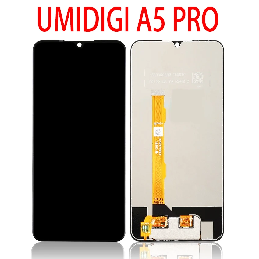 100% новый 6 3 дюймовый UMIDIGI A5 PRO lcd дисплей + кодирующий преобразователь сенсорного