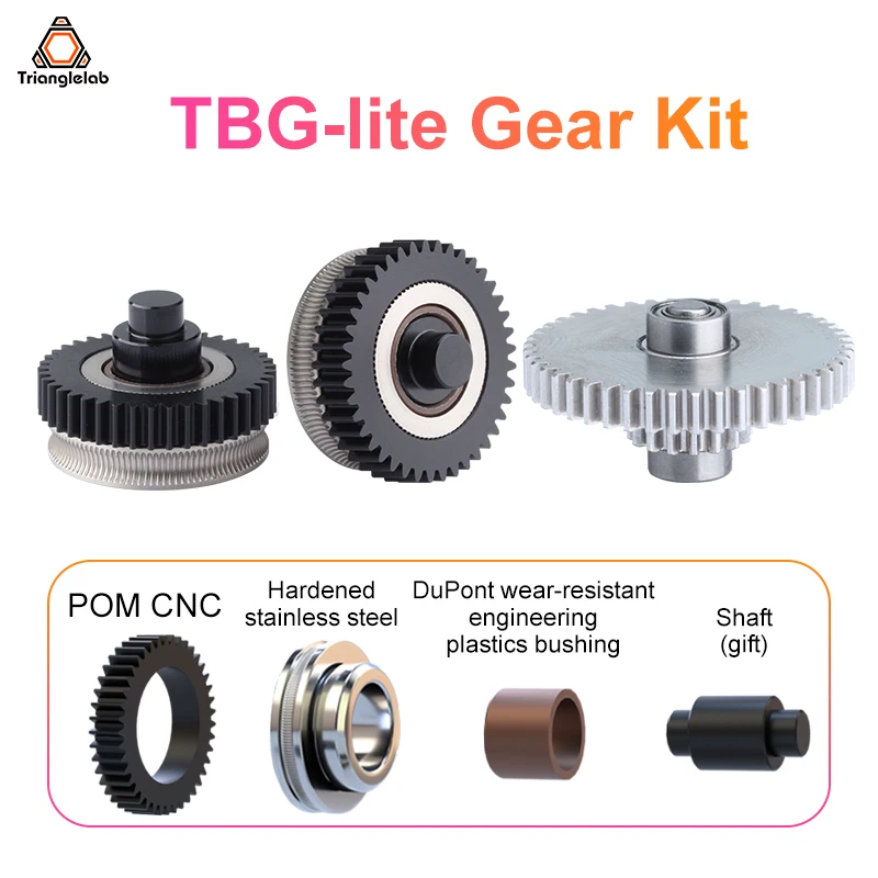 Комплект зубчатой передачи Trianglelab TBG-lite совместим только с Экструдером