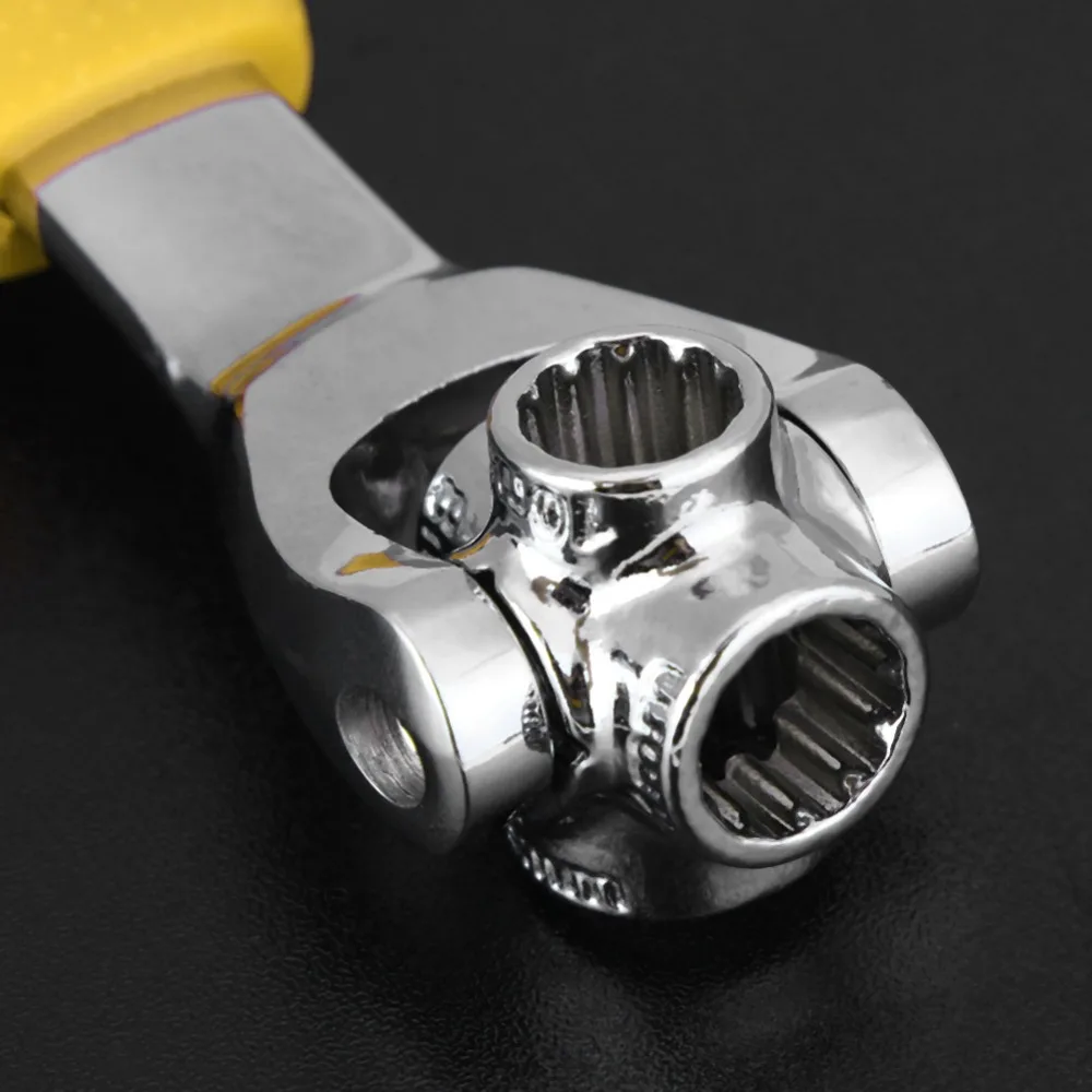 Тигра гаечных ключей 48 В 1 гнездо работает с сплайн болты Torx 360 градусов 6-12-точки Torx квадратный универсальный ключ, дюймовый стандарт