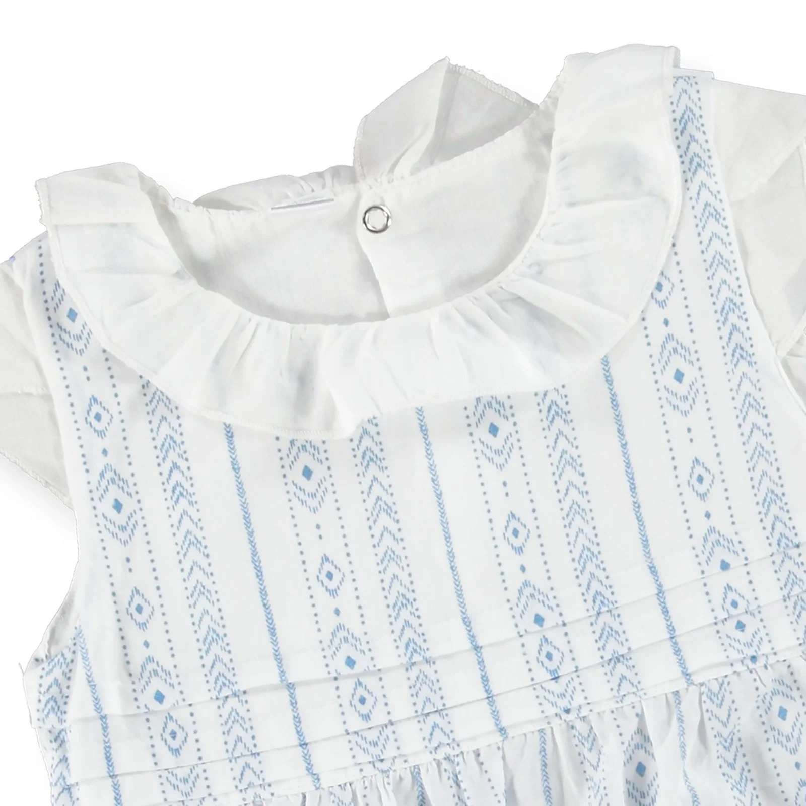 Ebebek BabyZ короткий комбинезон с воротником и оборками для маленьких девочек| |