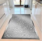 Очаровательные кожаные коврики с нескользящей основой, стильная мягкая поверхность, для гостиной, спальни, коридора, кухни, коврики для отдыха