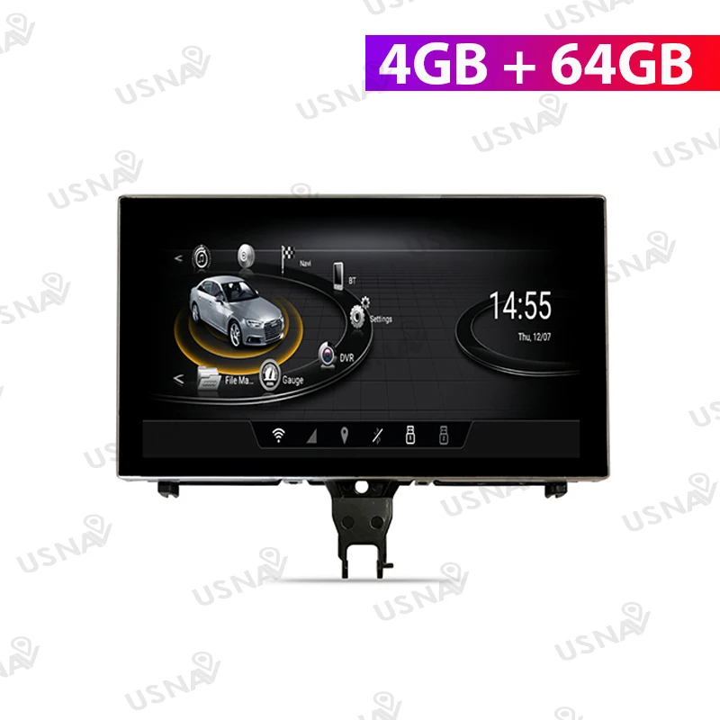 

USNAV 9 Inch For Audi A6L 2012-2019 Android 9.0 Car DVD Multimedia Player Car Electronic Audio Radio Video Bluetooth Carplay BT