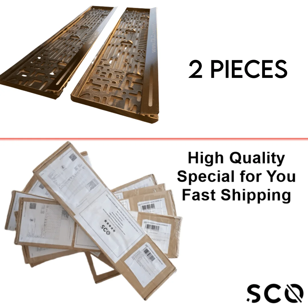 Пользовательская рамка номерного знака автомобильные аксессуары держатель для