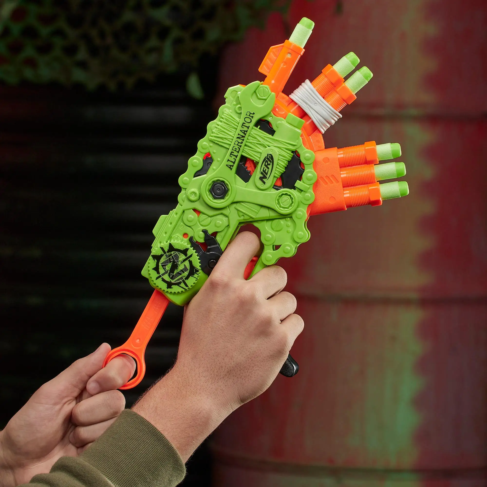 Nerf Zombie Strike Alternator Guns Original Brand and Product Kids Safe Soft Bullet Gun Gift for Children Adults | Игрушки и хобби