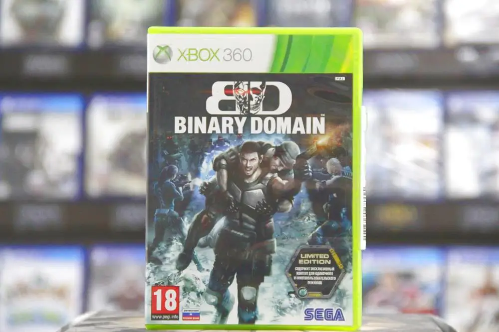 Лицензионный диск Binary Domain (Xbox 360)|Игры для консолей| |