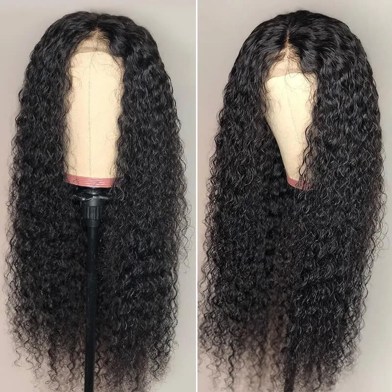 

Synthetic Lace Wigs Black Curly Hair Heat Resistant Glueless Kinky curly Wig Synthetic Wigs for Women High Density Party Wig