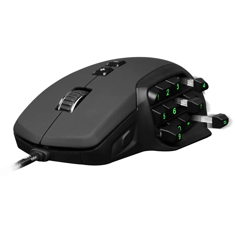 Игровая мышь SM900 Impact USB Проводная RGB 10000 DPI 17 кнопок программируемая игровая