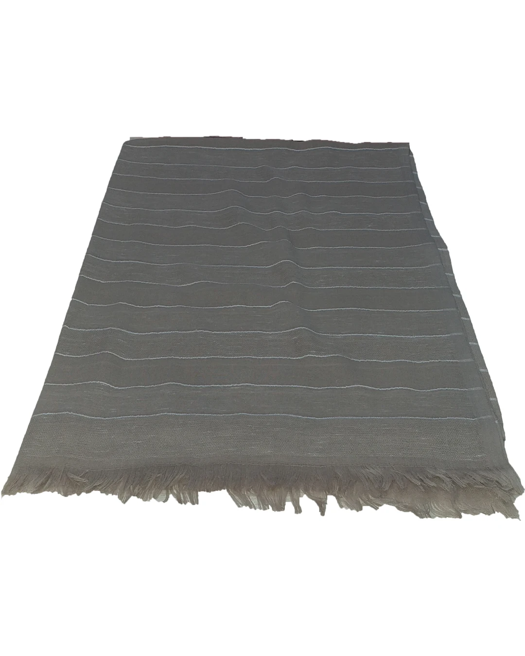 

100% COTTON STRIPED SHAWL