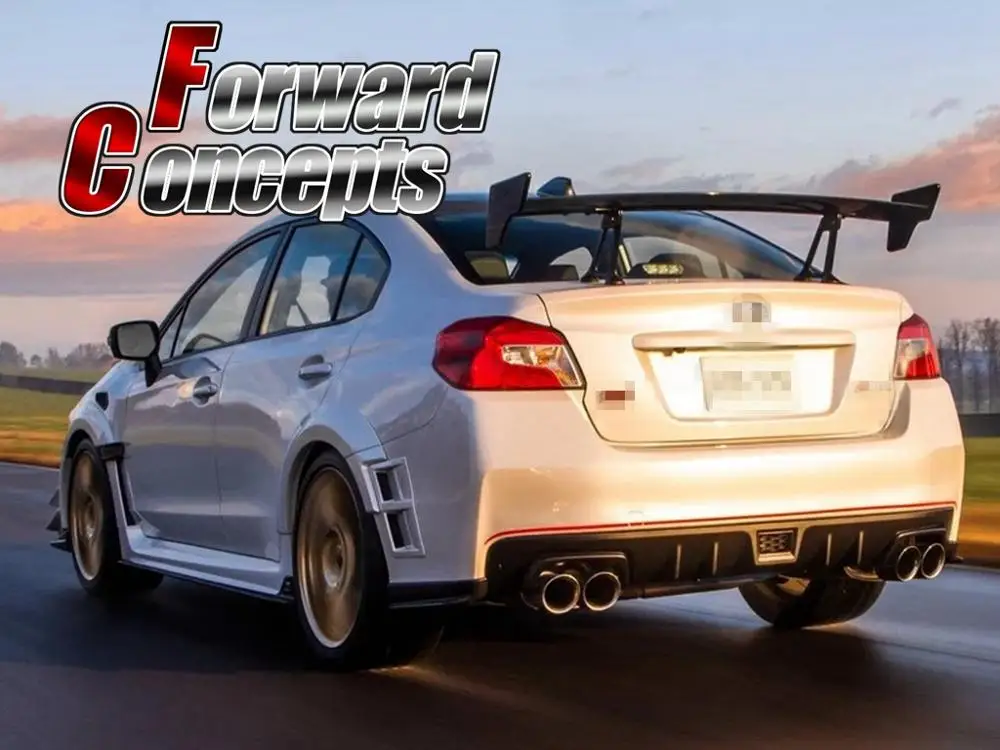

Fit for WRX JDM S208 STYLE GT REAR WING TRUNK SPOILER