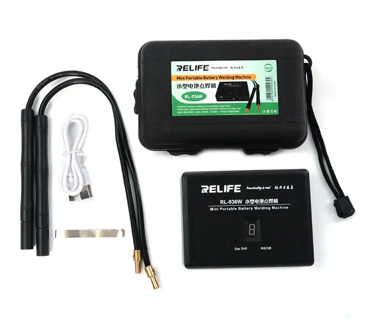 

650A Adjustable 6 Gears Mini Spot Welding Machine Micro USB Charging Port Battery Welder Spot Welder