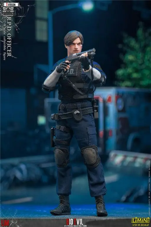 Коллекционная фигурка 1/12 - Limtoys Леон С. Кеннеди (Resident evil 2) |
