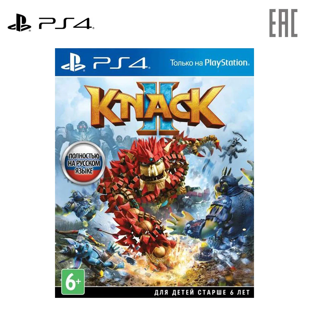 Игра для PS4 Knack 2 [PS4 русская версия]|Запасные части| |