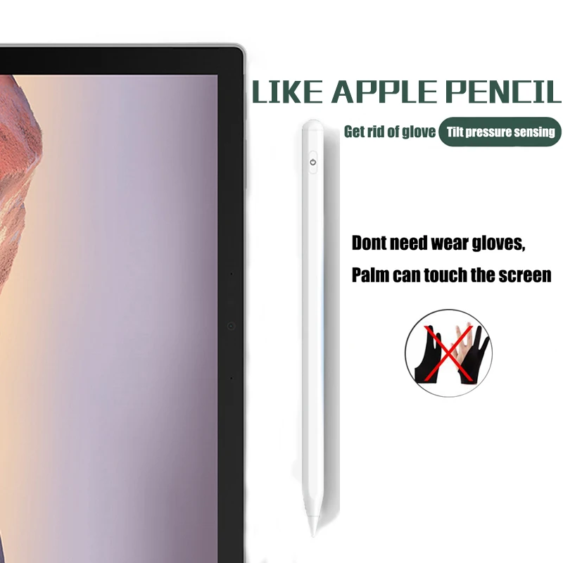 Стилус для iPad Active Pencil совместимый с (2018 2020) Apple Pad Pro 6th/7th Mini 5th Air 3rd точного