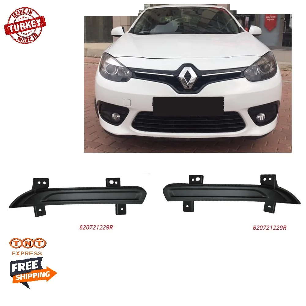 Передний бампер дневного света для Renault Fluence 2013 + 620721229R бесплатная доставка Express 1